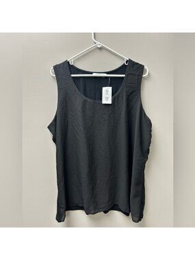 Ricki’s‎ Women’s Black Round Neck Tank Top